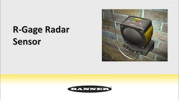 Banner R-Gage Radar Sensor
