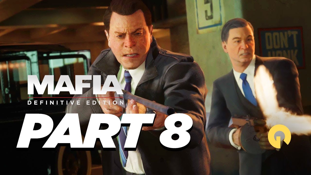 SHOOTOUT AT THE PARKING LOT! Mafia Definitive Edition Gameplay Walkthrough - Part 8 (Two Missions)