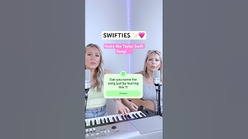 SWIFTIE Quiz! Can you name the Taylor Swift song?! ✨🩷🥰  #short #taylorswift #shorts