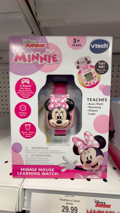 Disney #junior #minnie #minnie mouse learning watch #toys#watch#shortsfeed #shorts