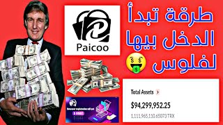 منصة جديد استثمار paicoo ربح بدون مجهود