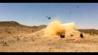 Exploding Targets In Parump Nevada, Slowed Down.