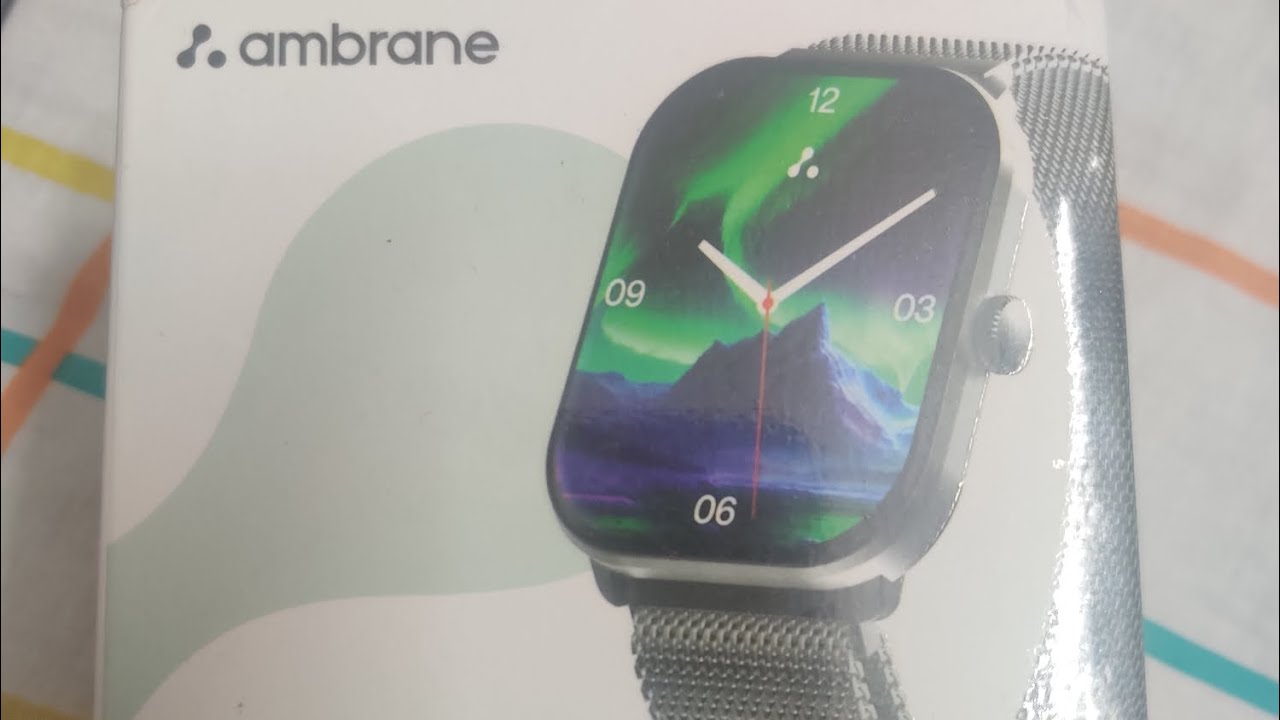 ambrane smart watch amoled screen YouTube