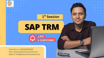 SAP TRM Training | Session 1 | Introduction to Treasury and Risk Management
