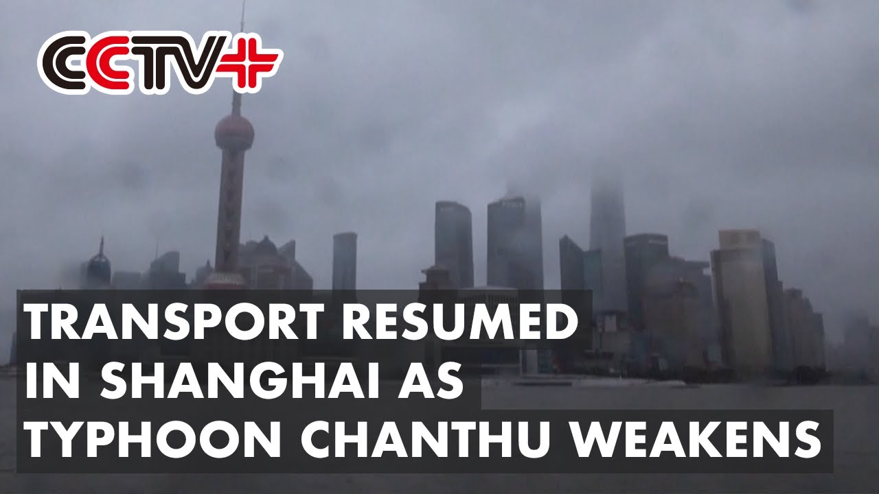 Transport Starts to Resume in Shanghai, Zhejiang As Typhoon Chanthu Weakens