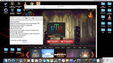 how to install FTB (FEED THE BEAST)
