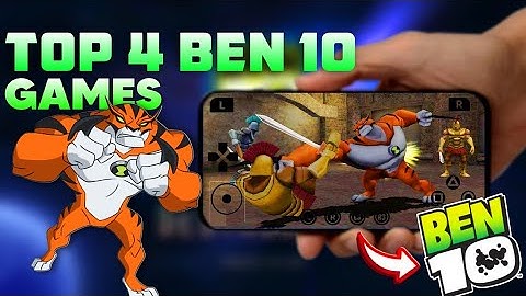 Top 5 Ben 10 Games For Android 2025 | All Ben 10 Games for PSP
