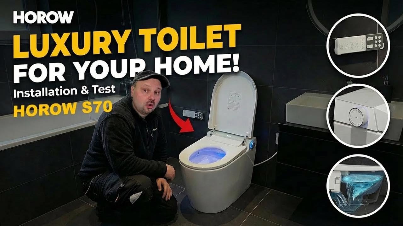 Ditch Your Old Toilet for a Smart Upgrade: Experience Luxury with the HOROW S70