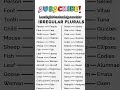 Irregular plurals #grammartips #learnenglish #✅💯📚👩🏫