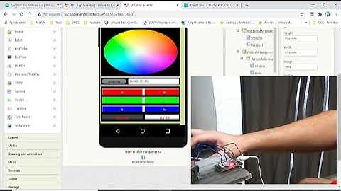 Control de tira RGB por bluetooth utilizando un ESP32