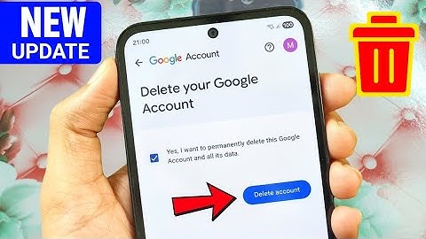 How to Delete Gmail Account | Delete Google Account permanently