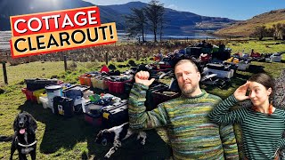 Clearing Out Our 1840s Cottage On The Isle of Skye - Scottish Highlands - Ep62