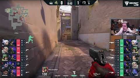 Shroud reaction on TL Jamppi fastest ACE against VIKINGS in  VCT