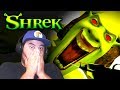 SPAZ SHREK TRAPPED ME IN HIS DIMENSION!! | 3 Random Horror Games (Shrek Edition)