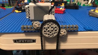 Really Fast Moving Lego Chain
