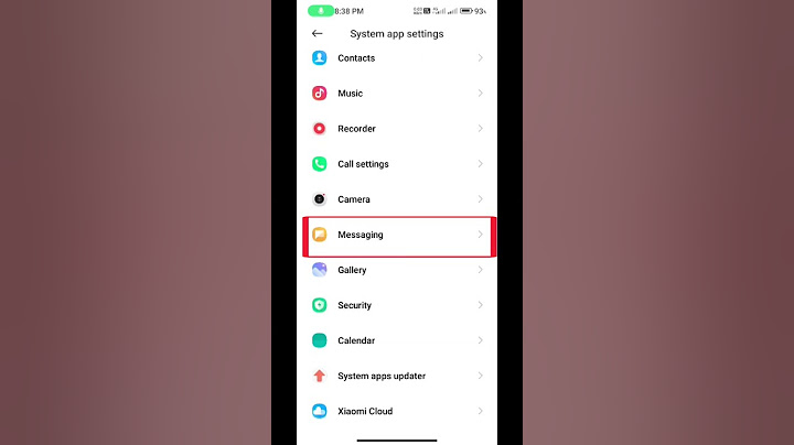 Massage app blocked SMS disable kaise karen