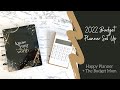 My 2022 Budget Planner Setup // @The Budget Mom  + @The Happy Planner