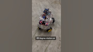 360 degree rotation Bluetooth control robot car || A new way of innovation