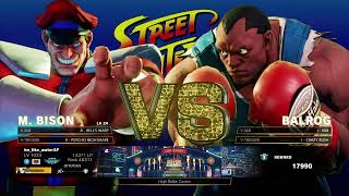STREET FIGHTER V M. Bison 🆚 The Arcade Zone (SF2)