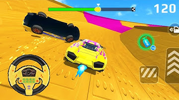Impossible Crazy Cars Mega Ramp Car Stunts Racing Driver Master Simulator Games Android Gameplay P66