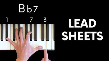 How to play lead sheets on piano (3 steps)