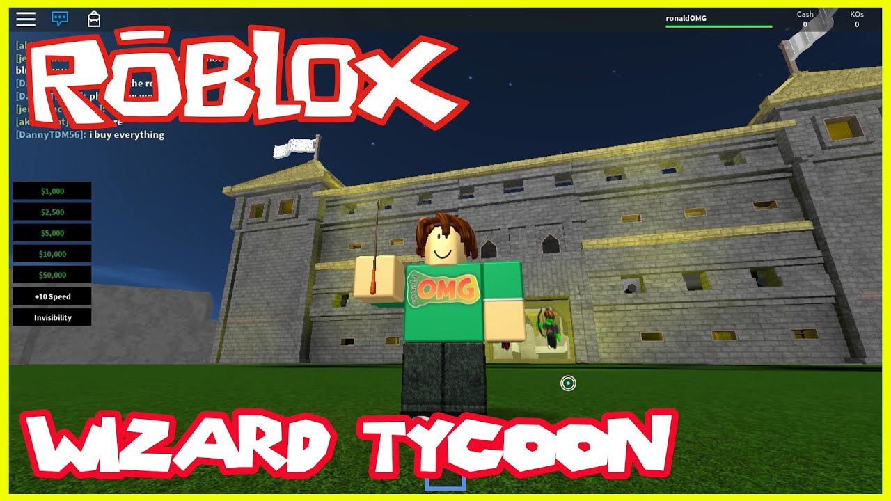 Let's Play Roblox Wizard Tycoon - 2 Player - YouTube.