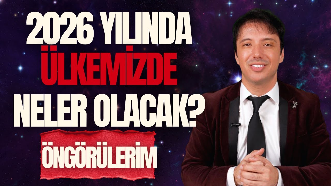 2026 YILI BOYUNCA GÜNDEMDE NELER OLACAK? | TÜRKİYE'Yİ NELER BEKLİYOR? | Can Aydoğmuş