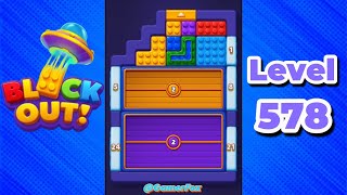 Block Out! Level 578 Solution Walkthrough