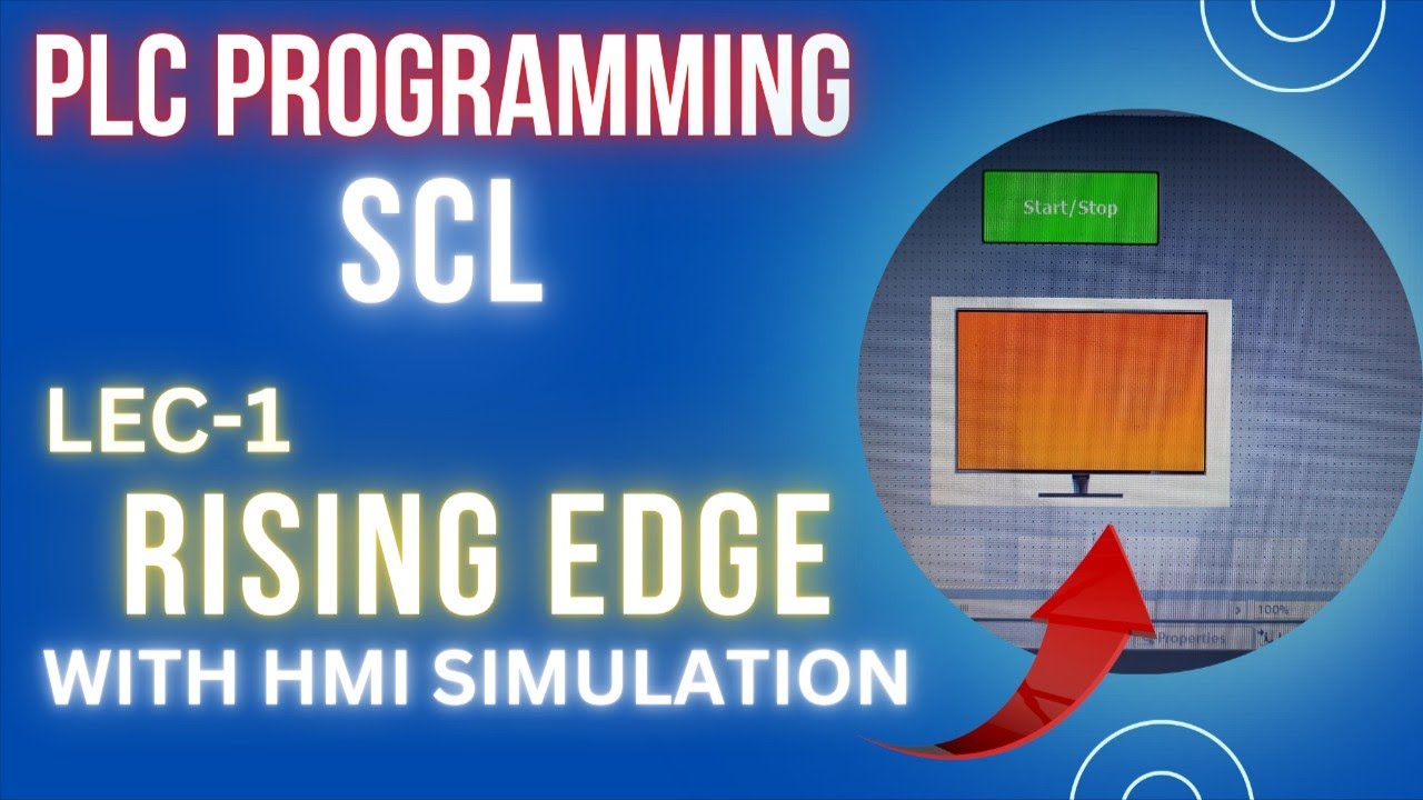 Sw Rising Edge How to use Rising Edge | SCL Programming & HMI Simulation - YouTube