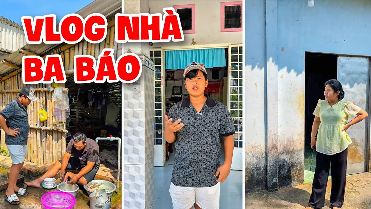 Bữa Nay Mời Cô Chú Anh Chị Coi Một Ngày Ở Nhà Ba Báo Có Gì Nha ?| Ba Báo TV