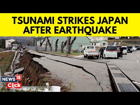 Japan Earthquake Today | Japan Hit by 7.4-Magnitude Earthquake, Major Tsunami Warning | N18V