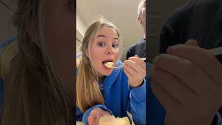 low carb cheesecake taste test with my dad!! they are actually so good! #type1diabetes