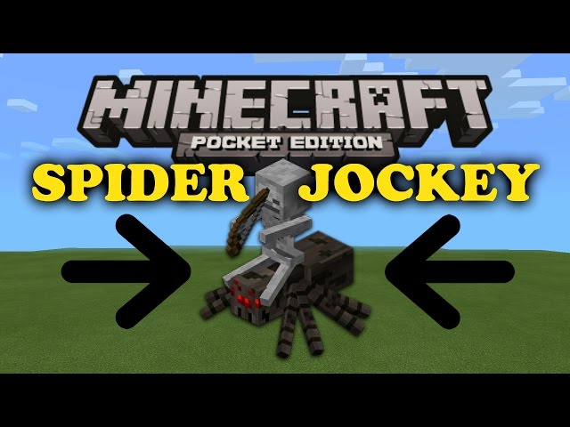 Minecraft Spider Jockey Ansikt Spider Jockey In Minecraft Spawning