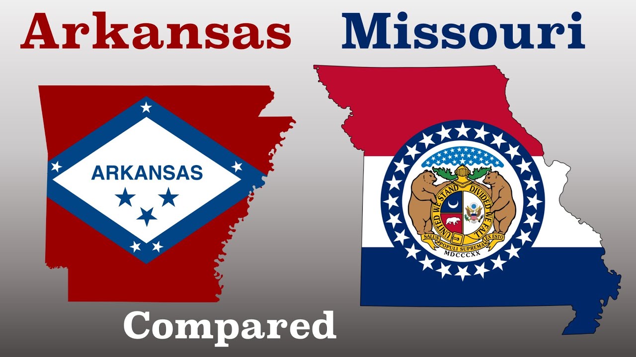 Arkansas and Missouri Compared YouTube