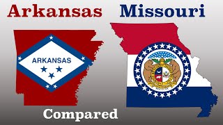 Arkansas and Missouri Compared