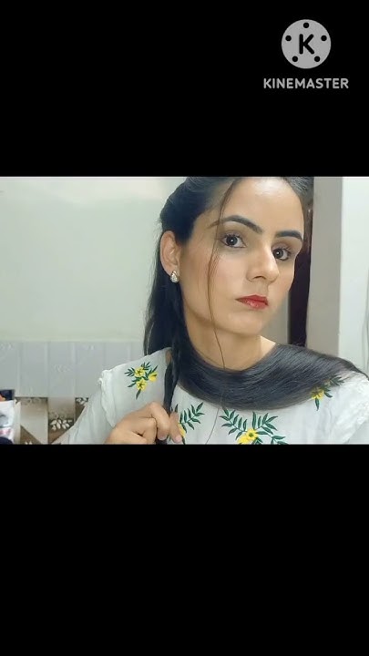  4 strand braid hairstyle ll #shorts - YouTube