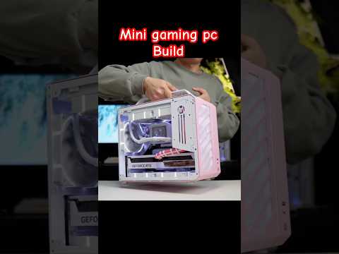 Mini itx gaming pc build Intel i5 14600kf🔥 rtx 4070 super ultra 💪#miniitx #gamingpc #pcbuild