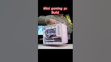 Mini itx gaming pc build Intel i5 14600kf🔥 rtx 4070 super ultra 💪#miniitx #gamingpc #pcbuild