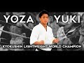 Yuki yoza highlights kyokushin lightweight world champion  