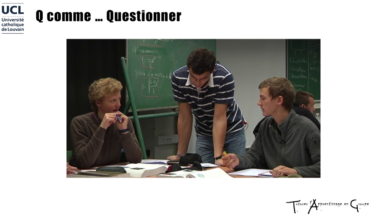 Tutorer l'Apprentissage en Groupe (4/4) - Rôle du tuteur