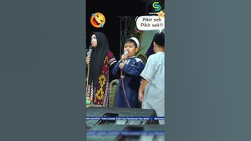 Kocak, Bocah Kembar Lucu Dikerjain Ning Umi Laila ?!