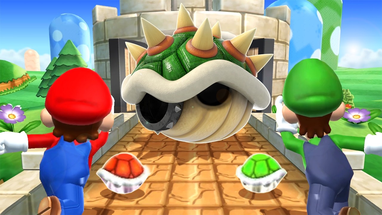 Mario Party 9 Minigames - Mario Vs Luigi Vs Birdo Vs Wario (Master Difficulty)