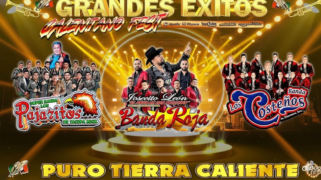 Calentano Tierra Caliente Mix 💥 Banda Roja ft Los Pajaritos De Tacupa ft Banda Los Costeños