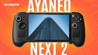 AYA NEO NEXT 2 — первые фотографии, характеристики и цена новой портативной игровой консоли на базе процессора Intel AMD