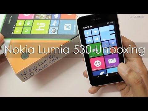 Nokia Lumia 530 Dual Sim Budget Windows Phone Unboxing & Overview