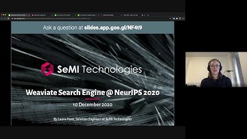 Weaviate Vector Database @NeurIPS 2020