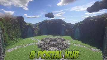 Minecraft - 8 Portal Hub [FREE DOWNLOAD] [1.7-1.12]