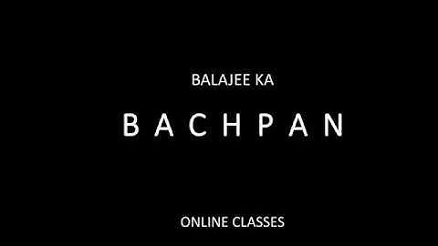 BALAJEE KA BACHPAN CLASS 3 SCIENCE LESSON 2 PLANTS