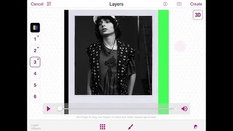 Polaroid overlay tutorial (video star)