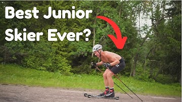 Technique analysis of possibly the Best Junior Skier Ever!